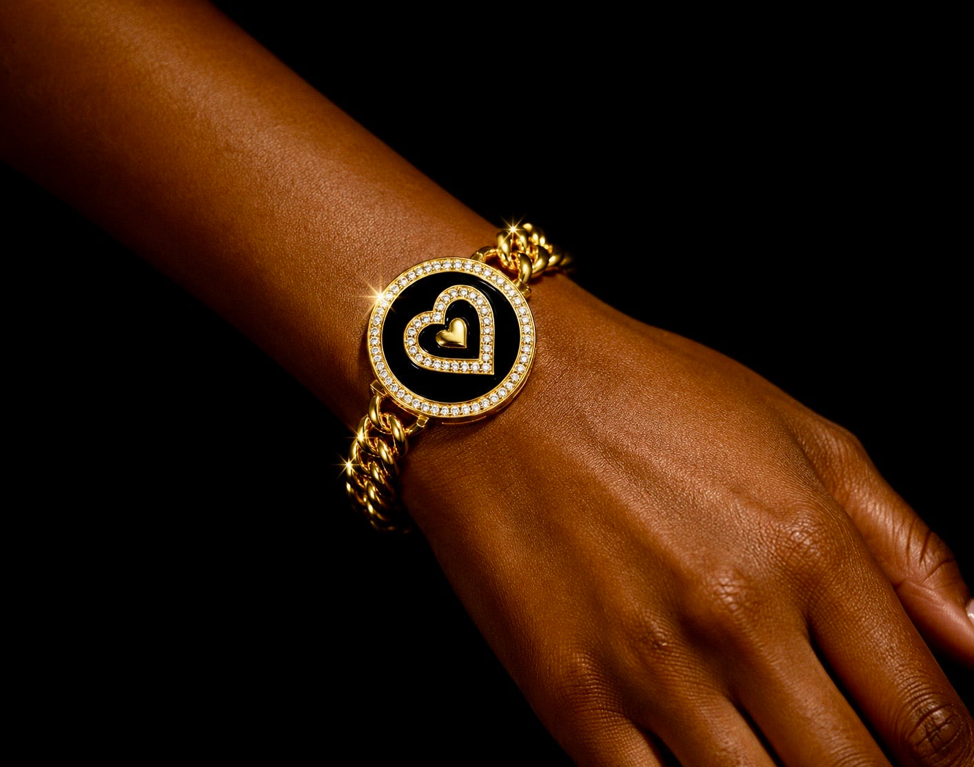 Forever Heart Diamond Bracelet